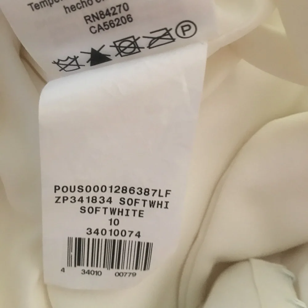 WOMENS Truly by Zac Posen, wedding dress size 10 in soft white. - Picture 5 of 8